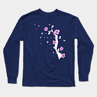 binch - sakura Long Sleeve T-Shirt